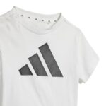 adidas Essentials Tee Set Kids Βρεφικό Σετ Λευκό / Μαύρο
