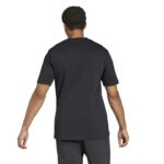 adidas Essentials Big Logo Tee Ανδρικό Κοντομάνικο Μαύρο