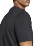 adidas Essentials Big Logo Tee Ανδρικό Κοντομάνικο Μαύρο
