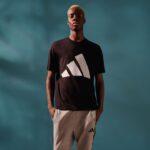 adidas Essentials Big Logo Tee Ανδρικό Κοντομάνικο Μαύρο