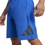 adidas Essentials Big Logo French Terry Shorts Ανδρική Βερμούδα Μπλε