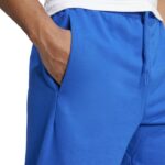 adidas Essentials Big Logo French Terry Shorts Ανδρική Βερμούδα Μπλε