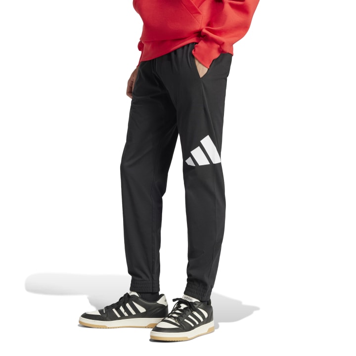 adidas Essentials Big Logo Single Jersey Pants Ανδρικό Παντελόνι Μαύρο