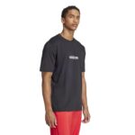 adidas Essentials Linear Single Jersey Tee Ανδρικό Κοντομάνικο Μαύρο