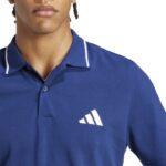 adidas Essentials Small Logo Piqué Polo Shirt Ανδρικό Κοντομάνικο με Γιακά Μπλε