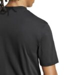 adidas Essentials Small Logo Single Jersey Tee Ανδρικό Κοντομάνικο Μαύρο