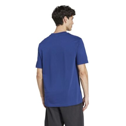 adidas Essentials Small Logo Single Jersey Tee Ανδρική Κοντομάνικη Μπλε