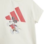 adidas X Disney Mickey Mouse T-Shirt Set Βρεφικό Σετ Λευκό / Κόκκινο