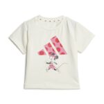 adidas x Disney Minnie Mouse T-shirt Set Βρεφικό Σετ Λευκό / Ροζ