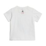 adidas x Marvel Spiderman T-Shirt Set Βρεφικό Σετ Λευκό Κόκκινο