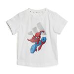 adidas x Marvel Spiderman T-Shirt Set Βρεφικό Σετ Λευκό Κόκκινο