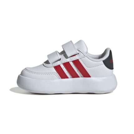 adidas Breaknet 2.0 Shoes Kids Βρεφικά Sneakers Λευκό / Κόκκινο / Μαύρο