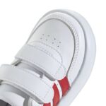 adidas Breaknet 2.0 Shoes Kids Βρεφικά Sneakers Λευκό / Κόκκινο / Μαύρο