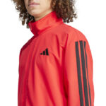 adidas Sportswear Basic 3-Stripes Woven Track Suit Ανδρικό Σετ Φόρμας Κόκκινο