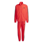 adidas Sportswear Basic 3-Stripes Woven Track Suit Ανδρικό Σετ Φόρμας Κόκκινο