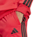 adidas Sportswear Basic 3-Stripes Tricot Track Suit Σετ Φόρμας Γυαλιστερό Κόκκινο