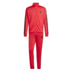 adidas Sportswear Basic 3-Stripes Tricot Track Suit Σετ Φόρμας Γυαλιστερό Κόκκινο