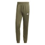 adidas Sportswear Basic 3-Stripes French Terry Track Suit Ανδρικό Σετ Φόρμας Βεραμάν / Λαδί