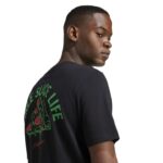 adidas Lounge Pizza Graphic Tee Ανδρικό Κοντομάνικο Μαύρο