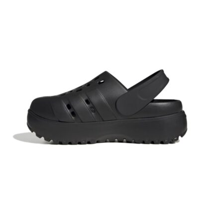 adidas Adilette Platform Clogs Γυναικεία Σαμπό Μαύρα