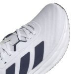 adidas Galaxy 7 Running Shoes Ανδρικά Παπούτσια Τρεξίματος Λευκά / Μπλέ Navy Ρίγες
