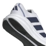 adidas Galaxy 7 Running Shoes Ανδρικά Παπούτσια Τρεξίματος Λευκά / Μπλέ Navy Ρίγες