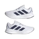 adidas Galaxy 7 Running Shoes Ανδρικά Παπούτσια Τρεξίματος Λευκά / Μπλέ Navy Ρίγες