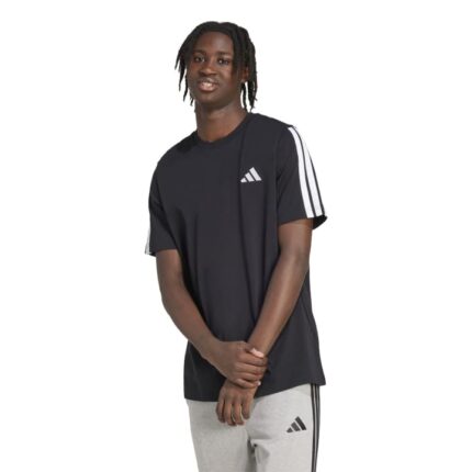 adidas 3-Stripes Tee Ανδρικό Κοντομάνικο Μαύρο