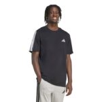 adidas 3-Stripes Tee Ανδρικό Κοντομάνικο Μαύρο