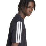 adidas 3-Stripes Tee Ανδρικό Κοντομάνικο Μαύρο