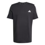 adidas 3-Stripes Tee Ανδρικό Κοντομάνικο Μαύρο