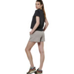 Body Action Natural Dye Slub Beach Shorts Clouds Grey Γυναικείο Σορτς Μπεζ