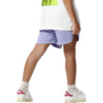 Body Action Natural Dye Shorts Lavender Blue Παιδική Βερμούδα Μωβ