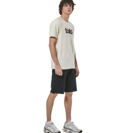 Body Action Essentials French Terry Shorts Black Ανδρική Βερμούδα Μαύρη