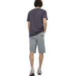 Body Action Essentials French Terry Shorts Silver Grey Ανδρική Βερμούδα Γκρι