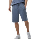 Body Action Essentials French Terry Shorts China Blue Ανδρική Βερμούδα Mπλε