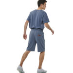 Body Action Essentials French Terry Shorts China Blue Ανδρική Βερμούδα Mπλε