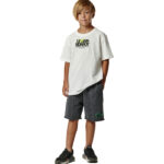 Body Action Natural Dye Bermuda Shorts Charcoal Grey Παιδική Βερμούδα Γκρι
