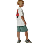 Body Action Natural Dye Bermuda Shorts Pine Green Παιδική Βερμούδα Πράσινη