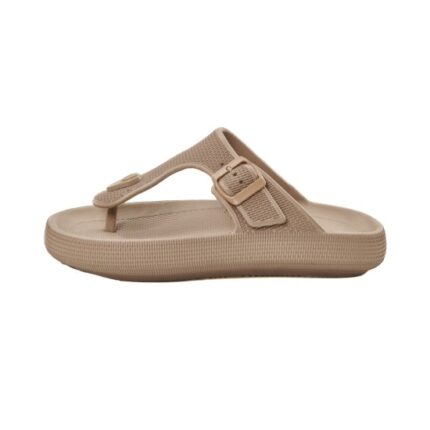 Body Action Sea Sandals Tan Beige Γυναικείες Σαγιονάρες Μπεζ