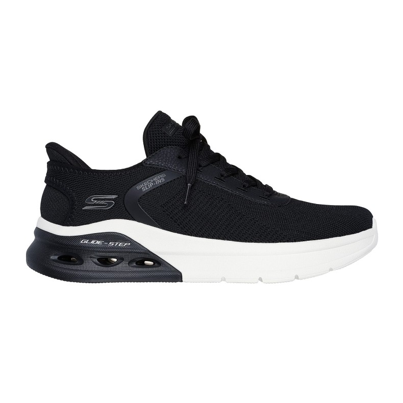 Skechers Bobs Arc Waves 2.0 Ανδρικά Αθλητικά Παπούτσια Μαύρα