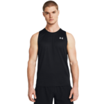Under Armour Tech Tank Top Ανδρική Μπλούζα Αμάνικη Μαύρη