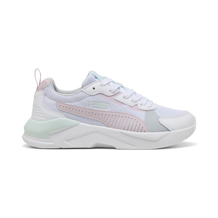Puma X-Ray 3 Lt Jr Παιδικά Sneakers Λευκό / Ροζ