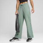 Puma Lace Woven Pants Παντελόνι Γυναικείας Φόρμας Βεραμάν