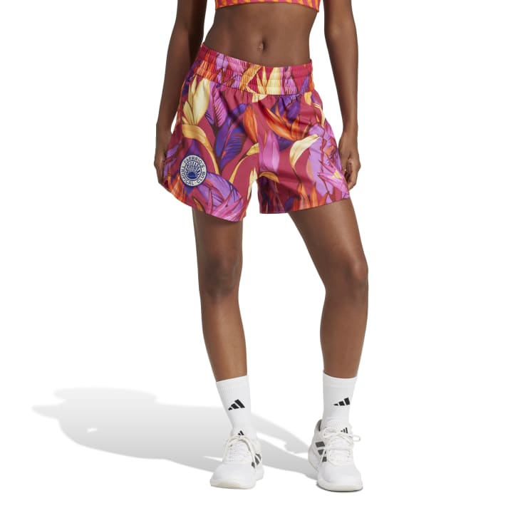 adidas x FARM Rio Pacer Shorts Γυναικείο Σορτς Φουξ / Πορτοκαλί