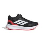 adidas Runfalcon 5 Shoes Kids Αθλητικά Παιδικά Παπούτσια Running με Σκρατς Μαύρα / Κόκκινα