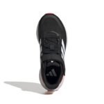 adidas Runfalcon 5 Shoes Kids Αθλητικά Παιδικά Παπούτσια Running με Σκρατς Μαύρα / Κόκκινα