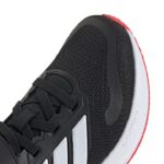 adidas Runfalcon 5 Shoes Kids Αθλητικά Παιδικά Παπούτσια Running με Σκρατς Μαύρα / Κόκκινα
