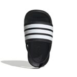 adidas Adilette Estrap Slides Kids Βρεφικά Πέδιλα / Παντόφλες με Λάστιχο Μαύρο