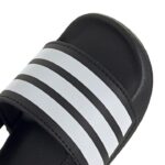 adidas Adilette Estrap Slides Kids Βρεφικά Πέδιλα / Παντόφλες με Λάστιχο Μαύρο
